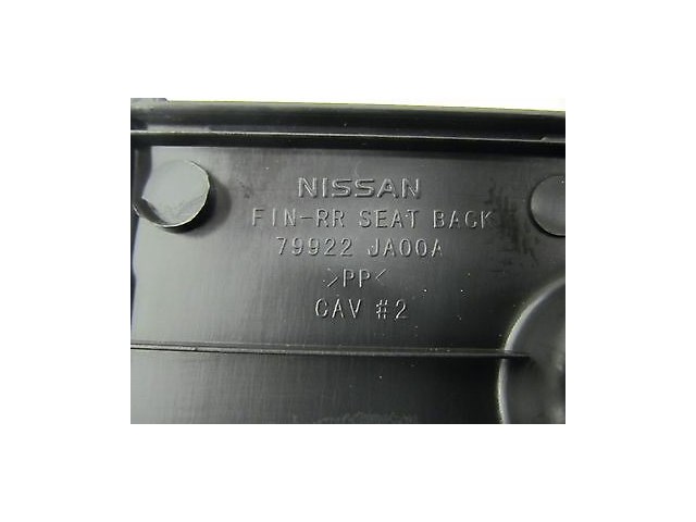 2007-2012 NISSAN ALTIMA SEDAN L32A OEM REAR SHELF PANEL SEAT BACK FINISH TRIM