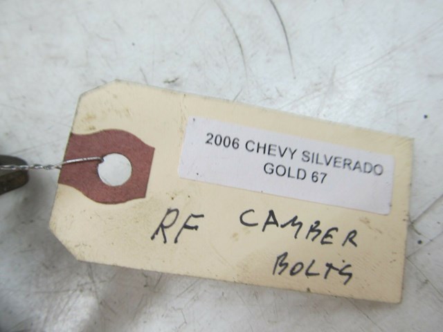 V2003-2007 CHEVY SILVERADO OEM RIGHT FRONT CAMBER BOLTS