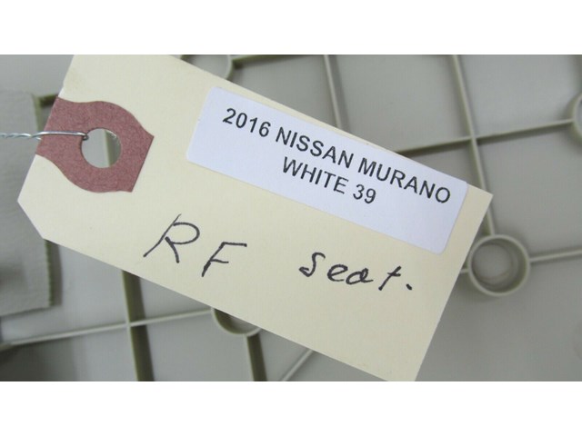 2015-2019 NISSAN MURANO OEM RIGHT FRONT SEAT REAR POCKET ACCESS COVER TRIM 