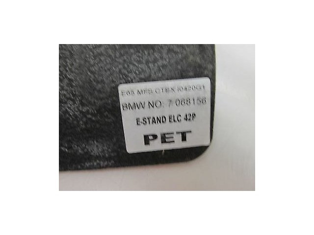 2006-2007 BMW 530XI WAGON E61 OEM LEFT FRONT SEAT LUMBAR SUPPORT PAD W/ PUMP