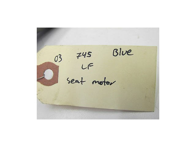 2002-2004 BMW 745LI E66 OEM LEFT FRONT SEAT HEIGHT MOTOR 0 390 201 956