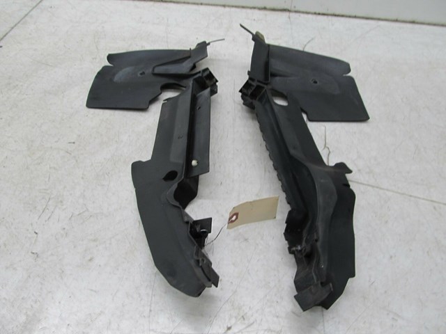 2005-2008 AUDI A6 C6 OEM FRONT RADIATOR AIR DUCT GUIDE PAIR 