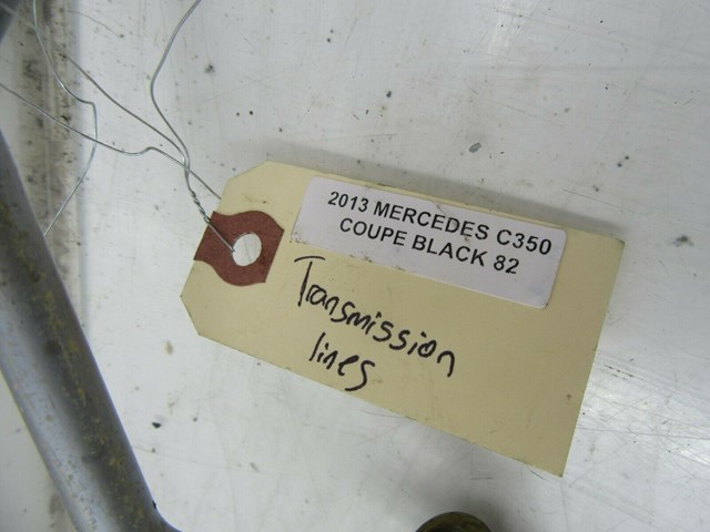 2012-2015 MERCEDES C350 COUPE OEM FRONT TRANSMISSION OIL COLLER HOSE LINES