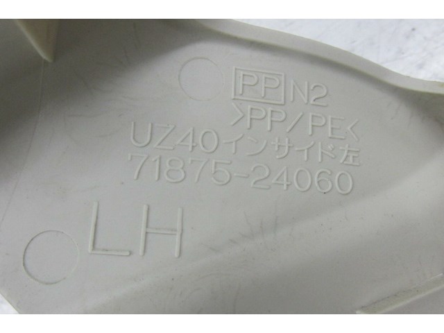 2002-2010 LEXUS SC430 Z40 RIGHT FRONT PASSENGER SIDE SEAT RECLINE COVER TRIM