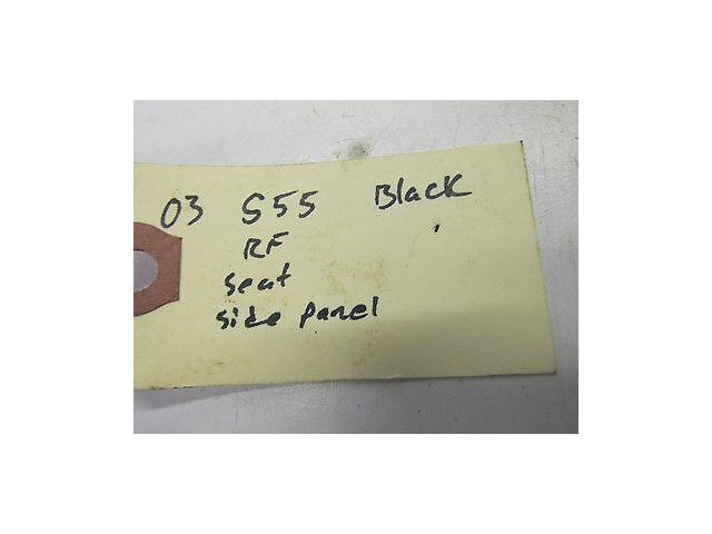 2003-2006 MERCEDES BENZ S55 AMG W220 OEM RIGHT FRONT SEAT SIDE PANEL TRIM