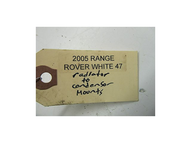 2003-2005 RANGE ROVER HSE L322 OEM RADIATOR CONDENSER MOUNTS SET PAIR OF TWO(2)