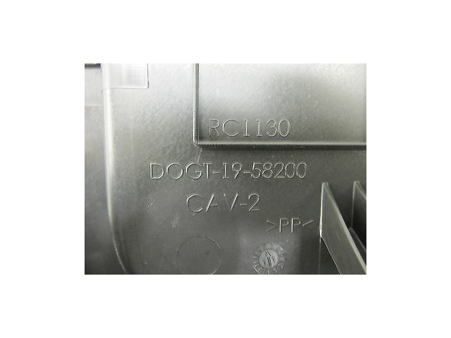 2010-2013 CHEVY EQUINOX LT OEM LEFT FRONT SEAT REAR BACKSIDE COVER PANEL POCKET