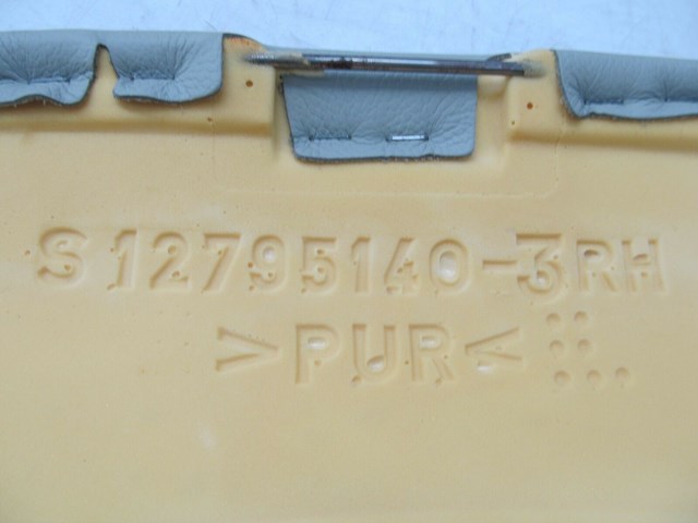 2004-2011 SAAB 9-3 OEM RIGHT REAR PASSENGER SEAT SIDE CUSHION BOLSTER GRAY