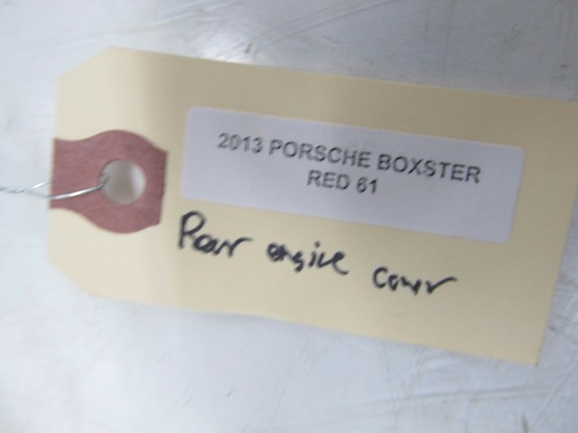 2013-2015 PORSCHE BOXSTER 981 OEM TOP COVER ENGINE BAY ACCESS COVER 98151321101