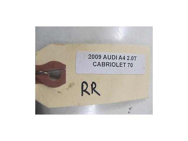 2009 AUDI A4 CABRIOLET 2.0T OEM RIGHT REAR QUARTER PANEL TRIM MOLDING 