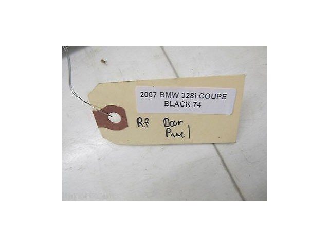 2007-2010 BMW 328I E92 COUPE OEM RIGHT FRONT PASSENGER DOOR WOOD GRAIN TRIM 