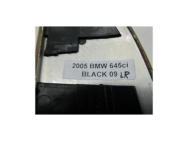 2004-2005 BMW 645CI E63 OEM LEFT SIDE REAR QUARTER PANEL WOOD GRAIN TRIM STRIP