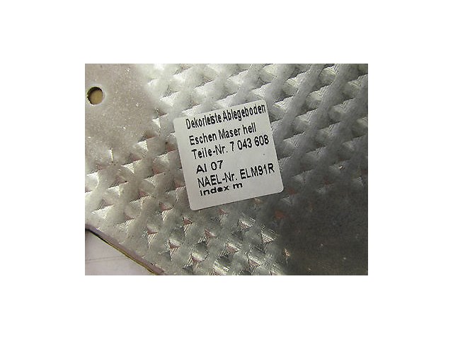 2002-2004 BMW 745LI E66 OEM REAR DECK LID TRIM PANEL WOOD COVER 