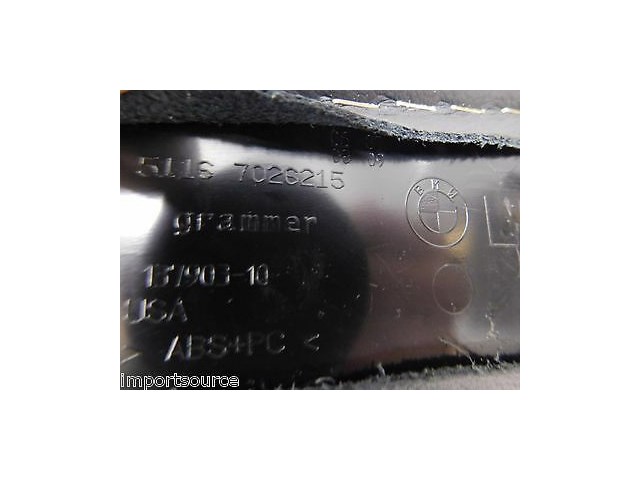 2005-2008 BMW Z4 E86 E85 OEM LEFT FRONT DRIVER SIDE INTERIOR TRIM CUSHION