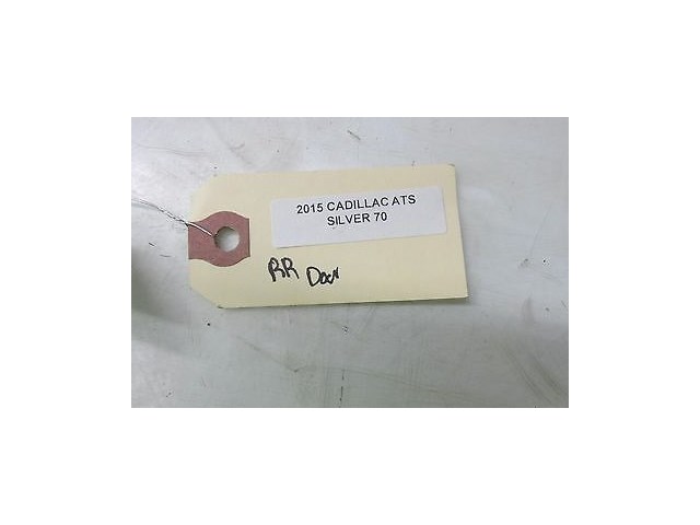 2013-2016 CADILLAC ATS OEM RIGHT REAR DOOR WINDOW TRIM MOLDING 22970644