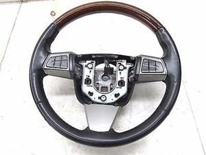 2010-2012 CADILLAC SRX OEM LEFT FRONT DRIVER SIDE STEERING WHEEL WOODEN TRIM