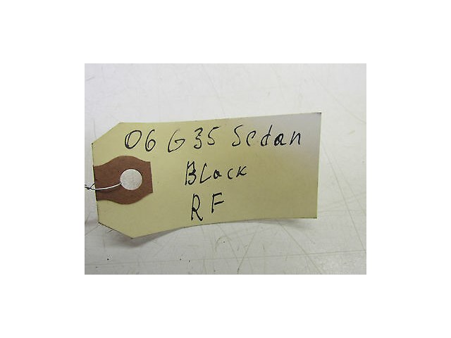 2005-2006 INFINITI G35 SEDAN OEM RIGHT FRONT DOOR LOCK WINDOW CONTROL PANEL TRIM