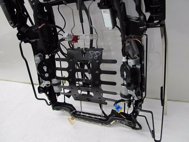 2004-2008 AUDI A8L W12 OEM LEFT REAR DRIVER SIDE UPPER SEAT FRAME W/ MOTORS