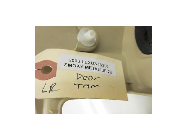 2006-2008 LEXUS IS350 IS250 XE20 OEM LEFT REAR DOOR TRIM COVER MOLDING