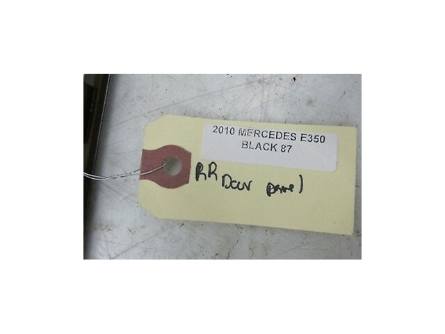 2010-2013 MERCEDES E350 W212 OEM RIGHT REAR DOOR WOOD TRIM LOWER ARM REST