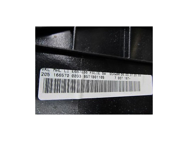 2006-2008 BMW 750LI E66 E65 OEM LEFT SIDE CENTER CONSOLE TRIM COVER