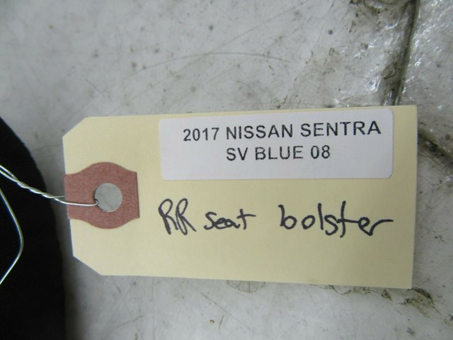 2013-2018 NISSAN SENTRA SV OEM RIGHT REAR PASSENGER SIDE SEAT BOLSTER 