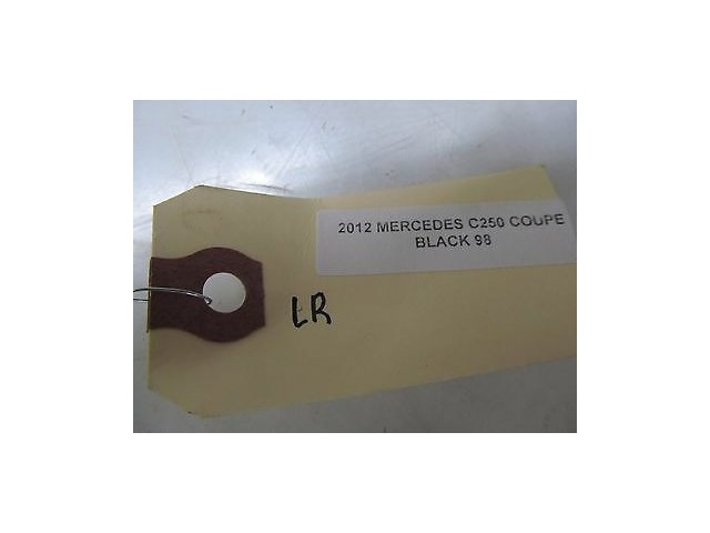 2012-2014 MERCEDES C250 W204 OEM LEFT REAR DRIVER SEAT UPPER PILLAR CUSHION