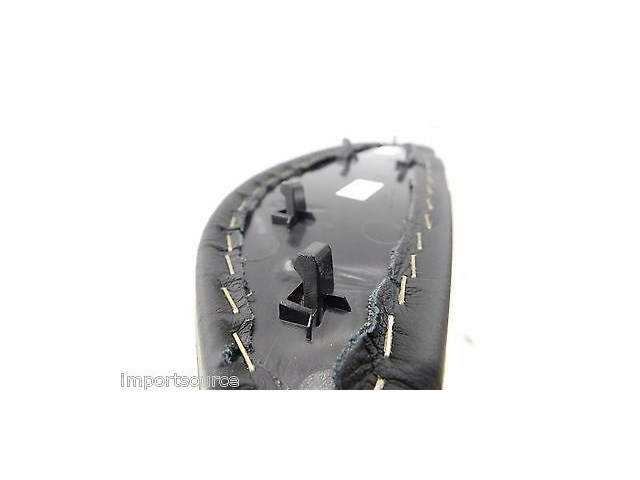 2003-2005 BMW Z4 E85 OEM RIGHT FRONT CENTER CONSOLE KNEE PAD LEATHER TRIM