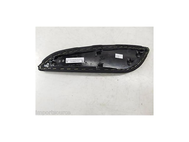 2003-2005 BMW Z4 E85 OEM RIGHT FRONT CENTER CONSOLE KNEE PAD LEATHER TRIM