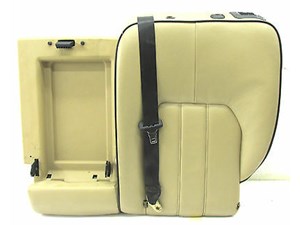 2003-2005 RANGE ROVER HSE L322 OEM LEFT REAR DRIVER SIDE UPPER SEAT SAND