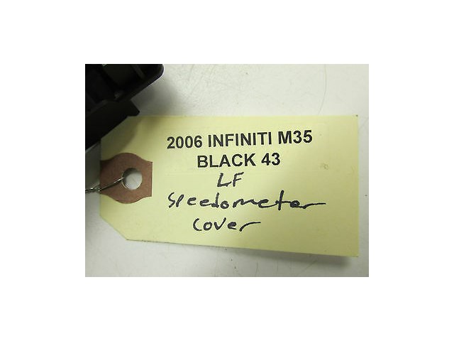 2006-2009 INFINITI M35 OEM SPEEDOMETER INSTRUMENT CLUSTER TRIM SURROUND BEZEL