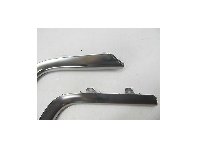 2006-2009 INFINITI M35 OEM CENTER CONSOLE SIDE TRIMS SET BRUSHED ALUMINUM STRIP