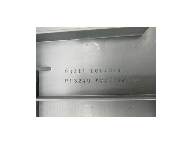 2006-2009 INFINITI M45 M35 OEM LEFT SIDE CENTER CONSOLE SIDE PANEL TRIM BLACK