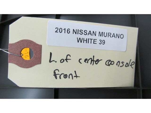 2015-2019 NISSAN MURANO OEM CENTER CONSOLE LEFT SIDE FORWARD TRIM COVER    
