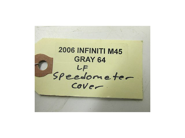 2006-2009 INFINITI M45 M35 OEM SPEEDOMETER INSTRUMENT CLUSTER TRIM SURROUND
