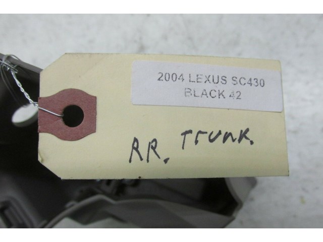 2002-2006 LEXUS SC430 OEM CONVERTIBLE RIGHT REAR PARTITION PANEL HOLDER TRIM