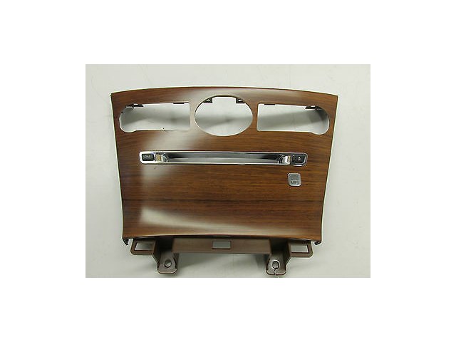 2006-2009 INFINITI M45 M35 OEM LOWER AUDIO CONTROL PANEL TRIM SURROUND WOODGRAIN