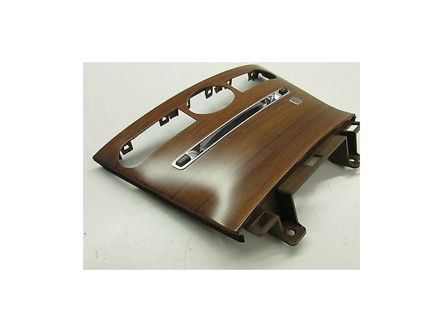 2006-2009 INFINITI M45 M35 OEM LOWER AUDIO CONTROL PANEL TRIM SURROUND WOODGRAIN