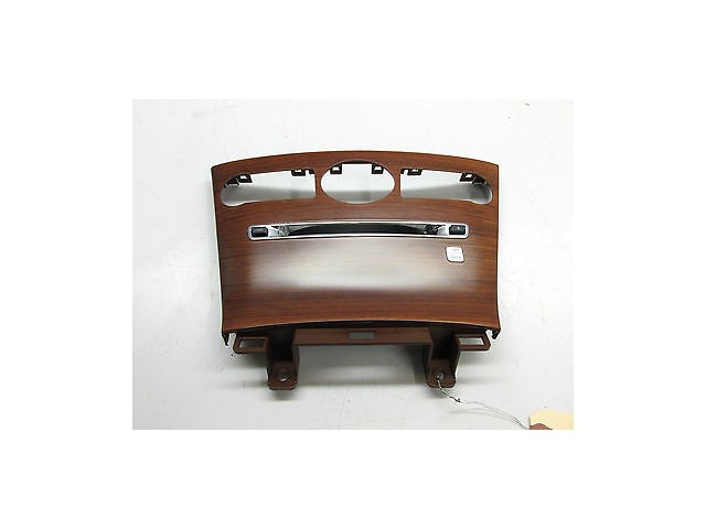 2006-2009 INFINITI M45 M35 OEM LOWER AUDIO CONTROL PANEL TRIM SURROUND WOODGRAIN