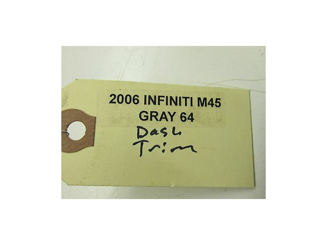 2006-2009 INFINITI M45 M35 OEM LOWER AUDIO CONTROL PANEL TRIM SURROUND WOODGRAIN