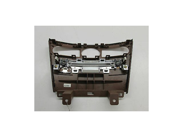 2006-2009 INFINITI M45 M35 OEM LOWER AUDIO CONTROL PANEL TRIM SURROUND WOODGRAIN