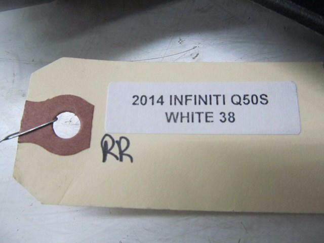 2014-2016 INFINITI Q50 OEM RIGHT REAR SIDE LOWER TRIM PANEL COVER 76917 4GA0A