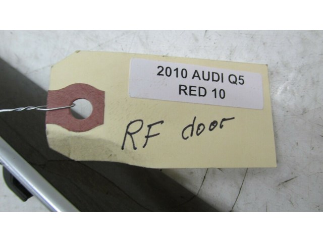 2009-2012 AUDI Q5 8R OEM RIGHT FRONT PASSENGER DOOR PANEL WOOD TRIM    