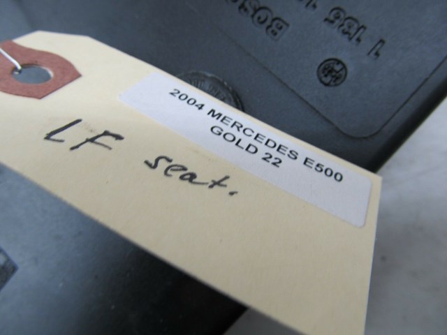 2003-2006 MERCEDES E500 W211 OEM LEFT FRONT DRIVERS SEAT DYNAMIC SEAT AIR BLOCK