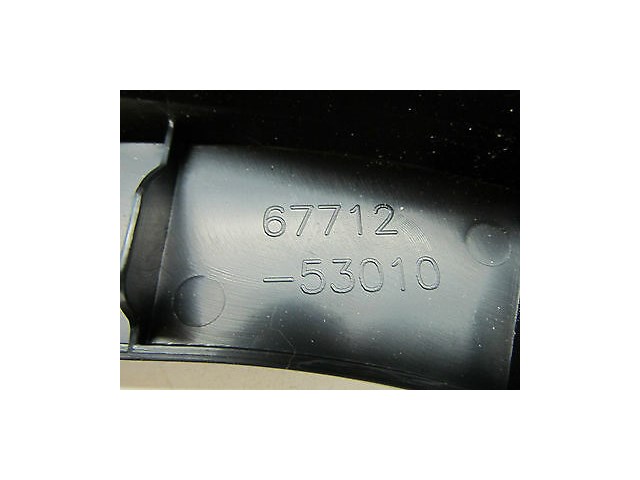 2006-2008 LEXUS IS250 XE20 OEM LEFT FRONT DOOR TRIM COVER MOLDING 67712-53010