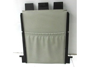 2003-2011 SAAB 9-3 AERO SEDAN OEM RIGHT FRONT BEHIND UPPER SEAT BACK PANEL TAN