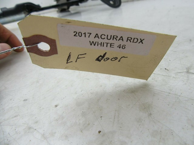 2016-2018 ACURA RDX OEM LEFT FRONT DRIVER DOOR BLACK TRIANGLE TRIM CORNER COVER 