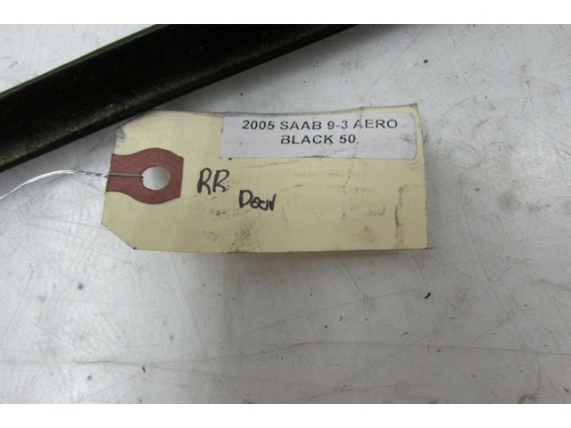 2004-2011 SAAB 9-3 OEM RIGHT REAR PASSENGER SIDE WINDOW TRIM