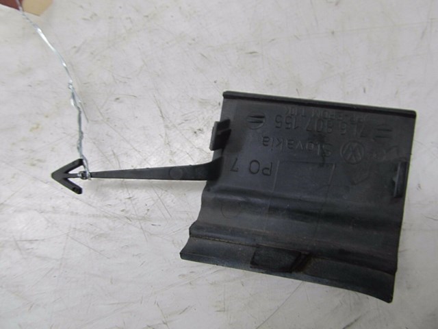 2004-2007 VOLKSWAGEN TOUAREG OEM LEFT FRONT DRIVER SIDE TOW HOOK COVER TRIM 