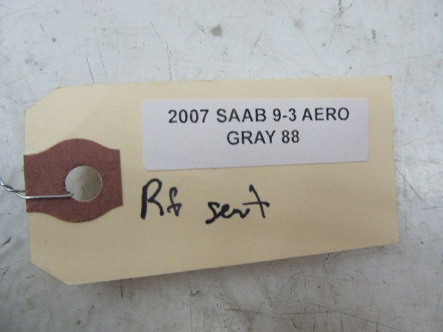 2004-2011 SAAB 9-3 AERO OEM RIGHT FRONT SEAT BACK COVER STORAGE 